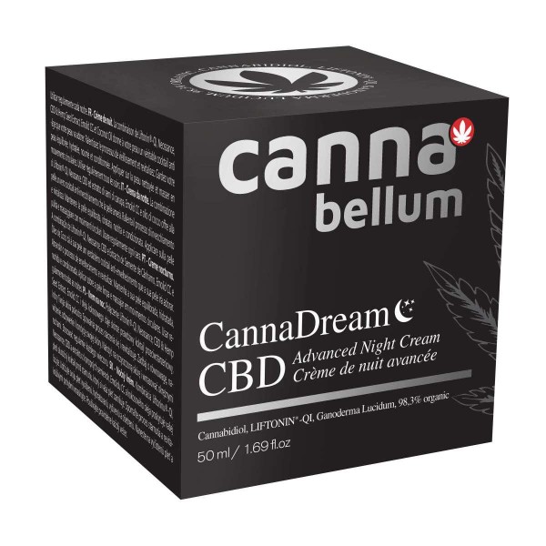 CBD CannaDream - Crème de nuit avancée, 50 ml Cannabellum