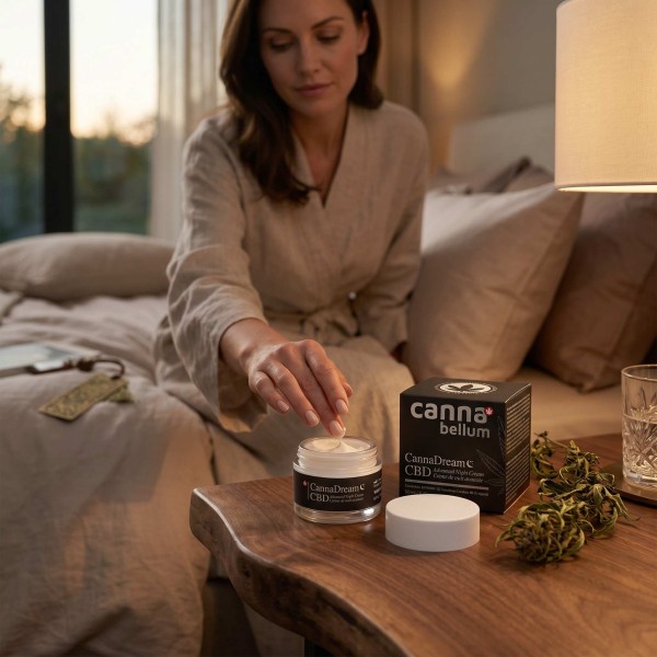 CBD CannaDream - Crème de nuit avancée, 50 ml Cannabellum