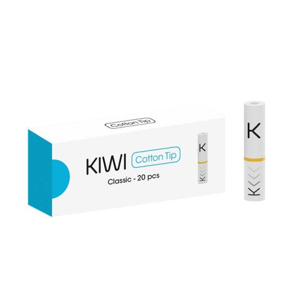 Drip Tip Filtre pour Kiwi - Kiwi Vapor (Pack de 20) (Amber Head)