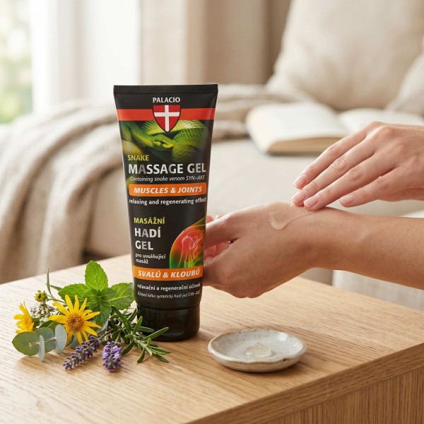 Gel de massage au venin de serpent SYN-AKE 200 ml PALACIO