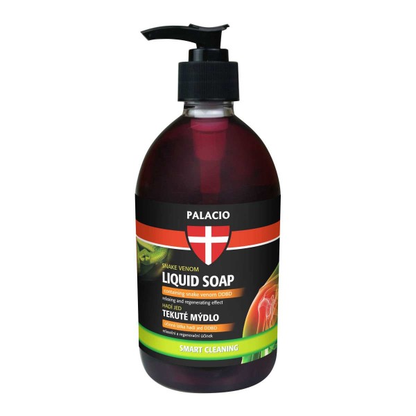 Savon liquide mains au venin de serpent 500 ml avec pompe PALACIO