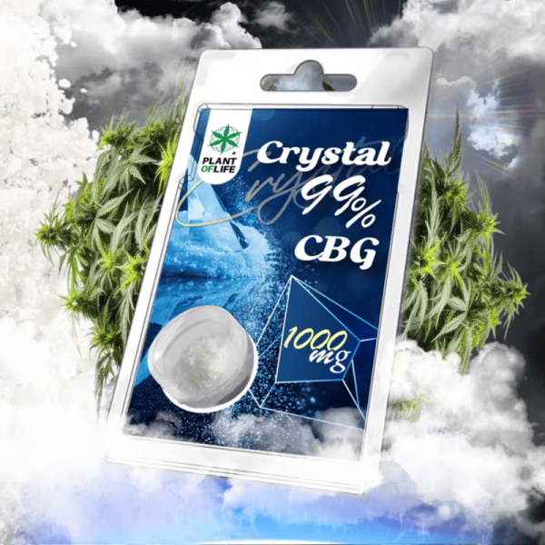 Cristaux CBG 99% 1000mg | PLANT OF LIFE