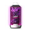 Kit X-BAR 50K Ice City London Crime + 3 e-liquides 10 ml (20 mg/ml)
