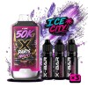 Kit Paris Night 50K Ice City X-BAR + 3 e-liquides 10 ml (20 mg/ml)