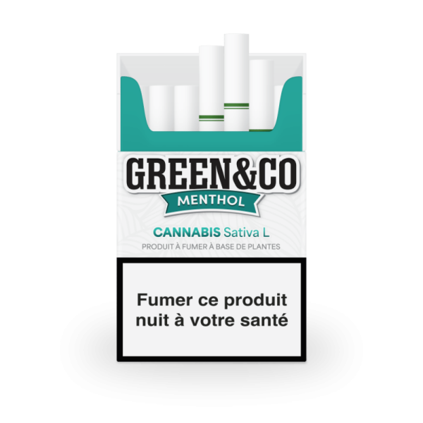 Cigarette CBD Menthol Green&Co