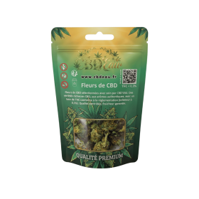 Fleur de CBD California Kush 10g préemballée