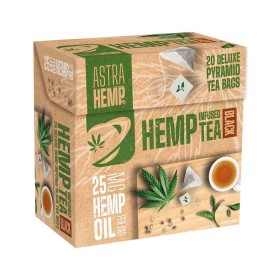 Thé Chanvre black 25 mg | ASTRA HEMP