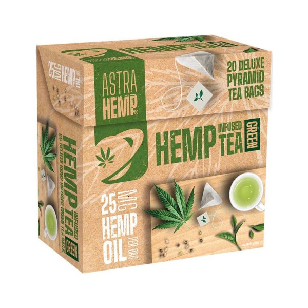 Thé Chanvre green 25 mg | ASTRA HEMP