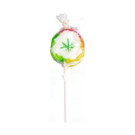 Sucette cannabis Reggae - 10 pcs | MULTITRANCE