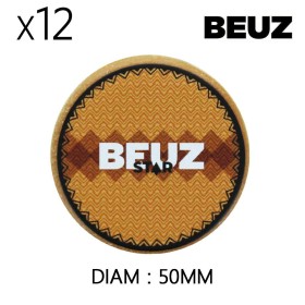 Boîte de 12 Grinders en chanvre 50 mm Beuz Star