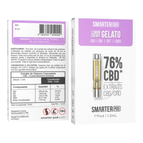 Pod CBD Smarter Duo Gelato 76% CRD