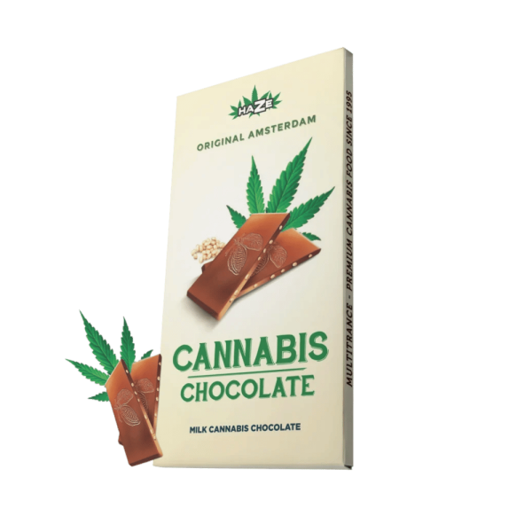 Chocolat au lait graines de chanvre | HAZE