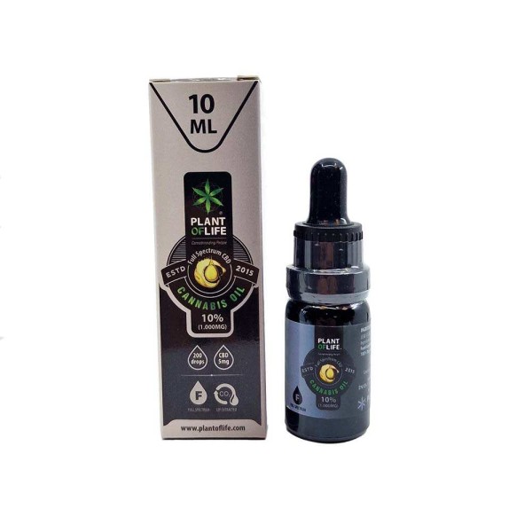 Huile CBD 10% full spectrum | PLANT OF LIFE