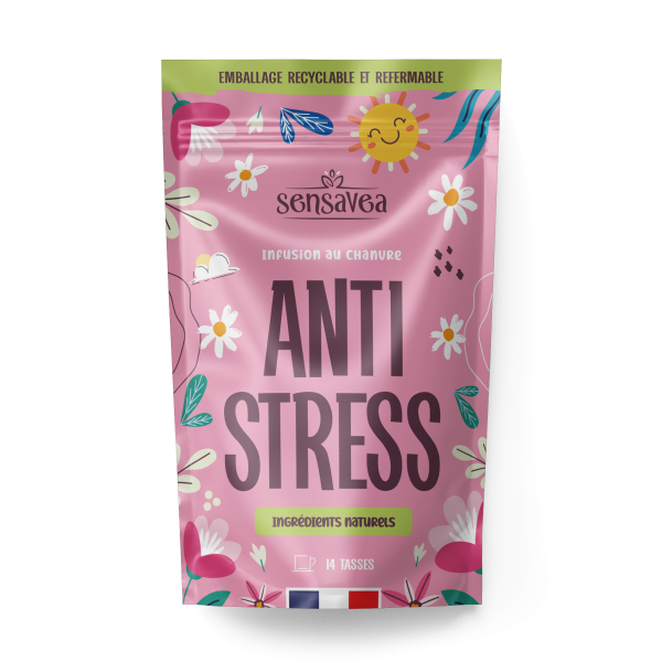 Tisane CBD bio anti stress | SENSAVEA