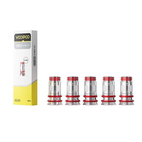Resistances PnP-X V2 (0.15/0.2/0.3/0.45/0.6) - Voopoo (pack de 5) (0.45 Ohms)