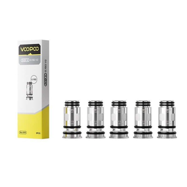 Resistances PnP-X V2 (0.15/0.2/0.3/0.45/0.6) - Voopoo (pack de 5) (0.6 Ohms)