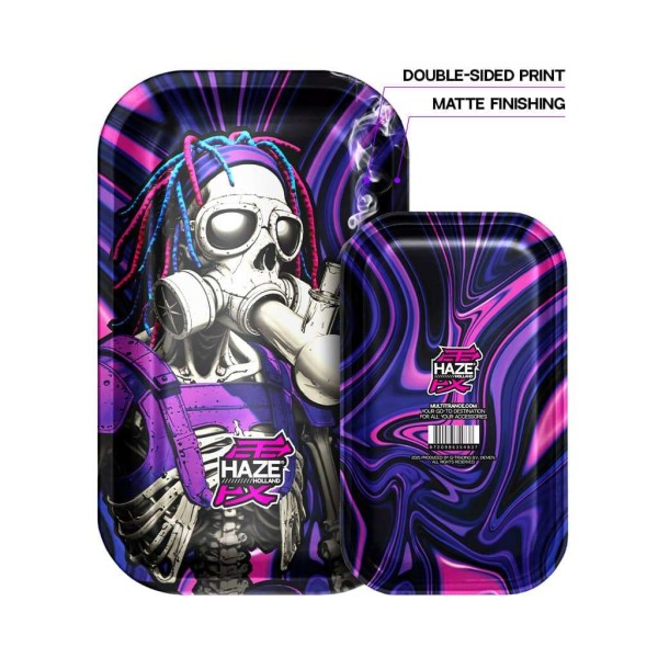 Plateau à rouler en métal Toxic Kushbone Large | MULTITRANCE