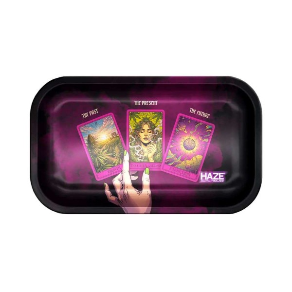 Plateau à rouler en métal Hazey Prophecy Large | MULTITRANCE