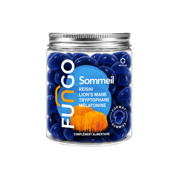 Gummies Reishi Lion's Mane Tryptophane Mélatonine | FUNGO