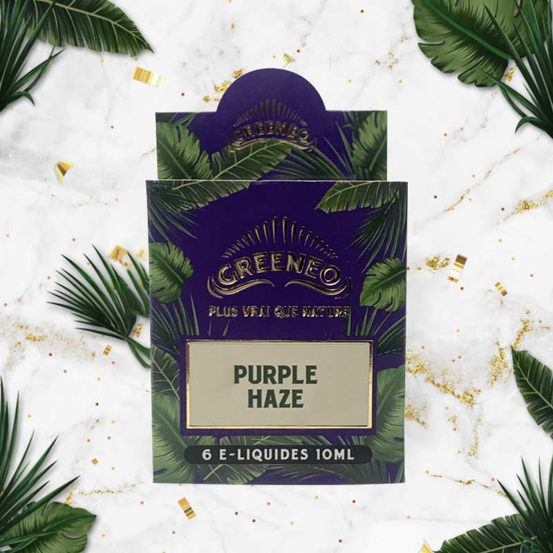 E-liquide au CBD GREENEO PURPLE HAZE (500 mg)