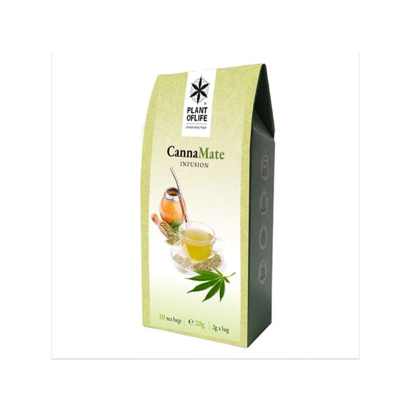 Infusion de chanvre canna mate