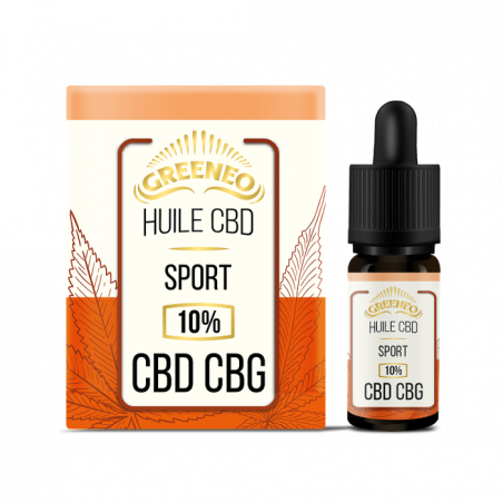 Huile de CBD+CBG Sport 10%