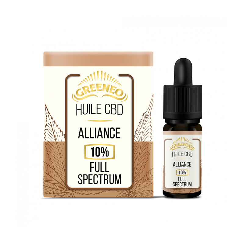 Huile de CBD Full Spectrum Alliance 10%