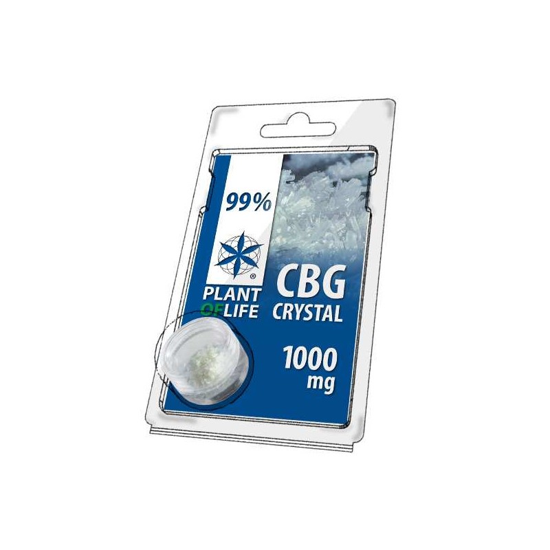 Cristaux de CBG 99% 1000mg