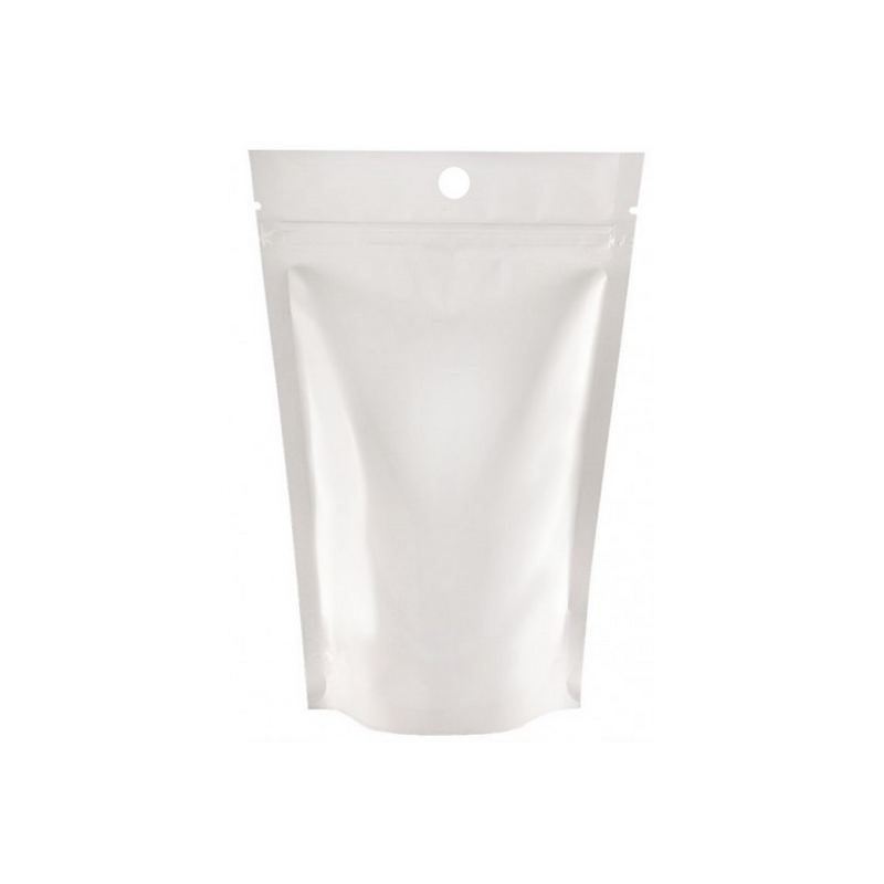 Pochette zip blanc