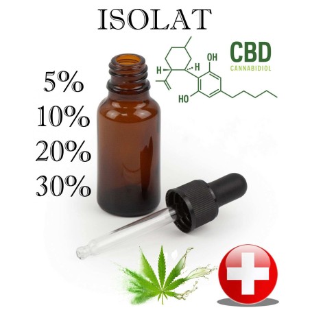 Huile Isolat de CBD White Label (30%)