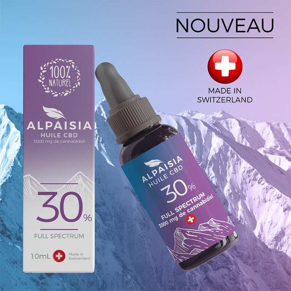 Huile de CBD 30% Alpaisia