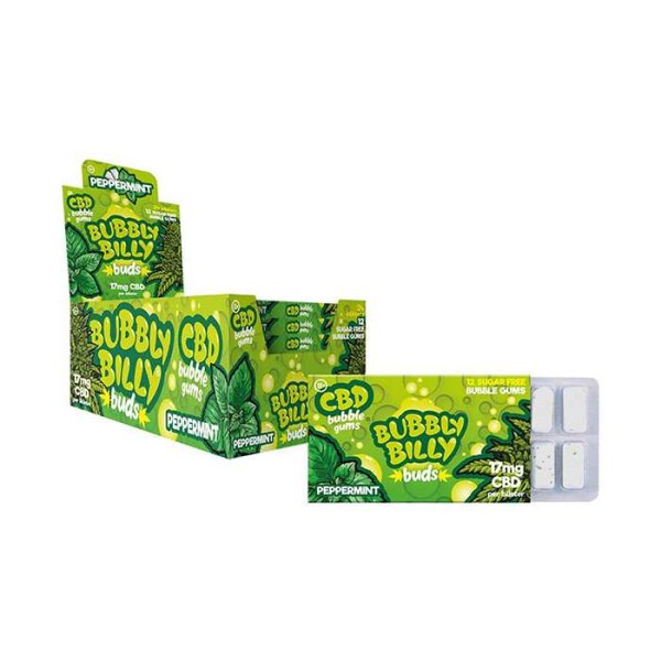 Chewing-gum CBD 17mg menthe