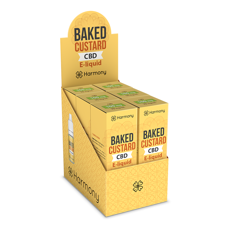 E-liquide CBD Baked Custard (100mg)