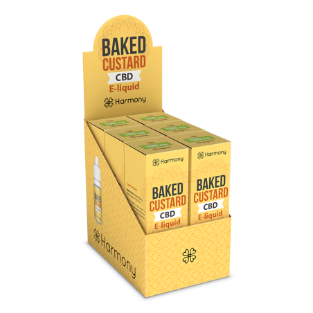 E-liquide CBD Baked Custard (100mg)