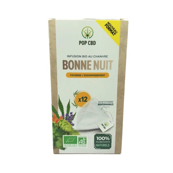 Infusion chanvre BONNE NUIT en Sachet