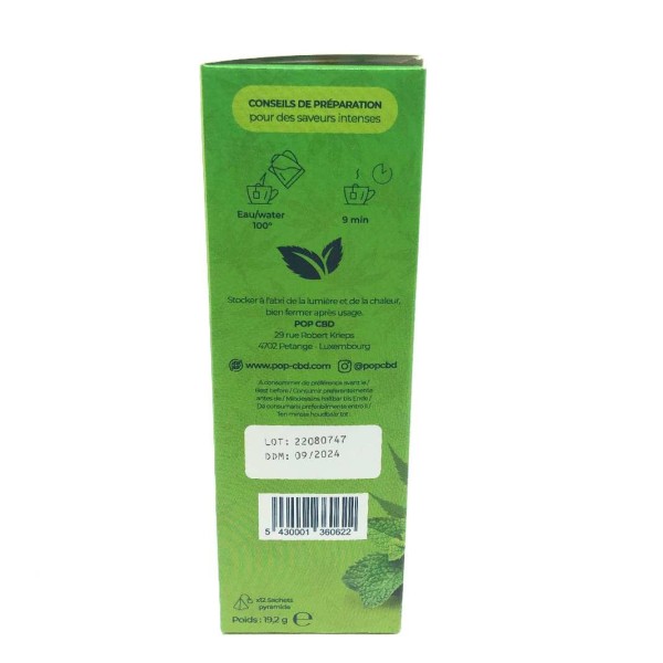 Infusion chanvre MENTHE DOUCE en Sachet