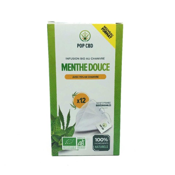 Infusion chanvre MENTHE DOUCE en Sachet