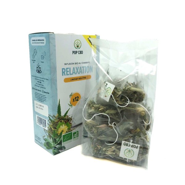 Infusion chanvre RELAXATION en Sachet