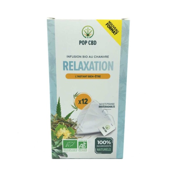 Infusion chanvre RELAXATION en Sachet