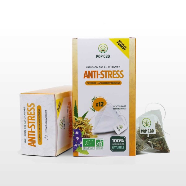 Infusion chanvre ANTI-STRESS en Sachet