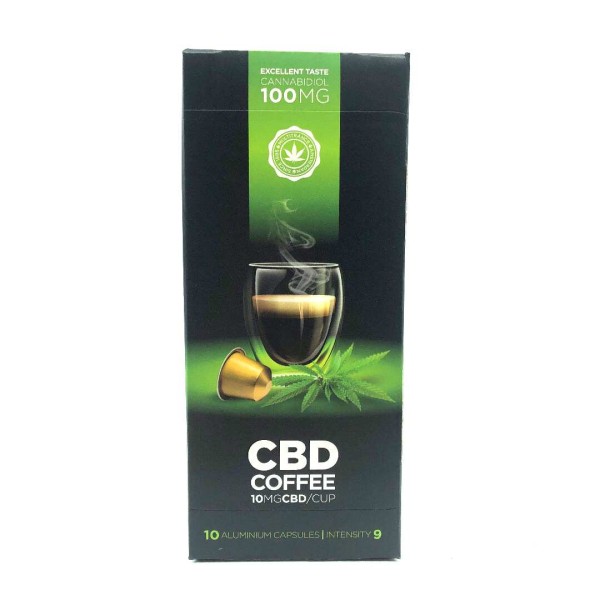 Café au CBD 10 mg boîte de 10 capsules