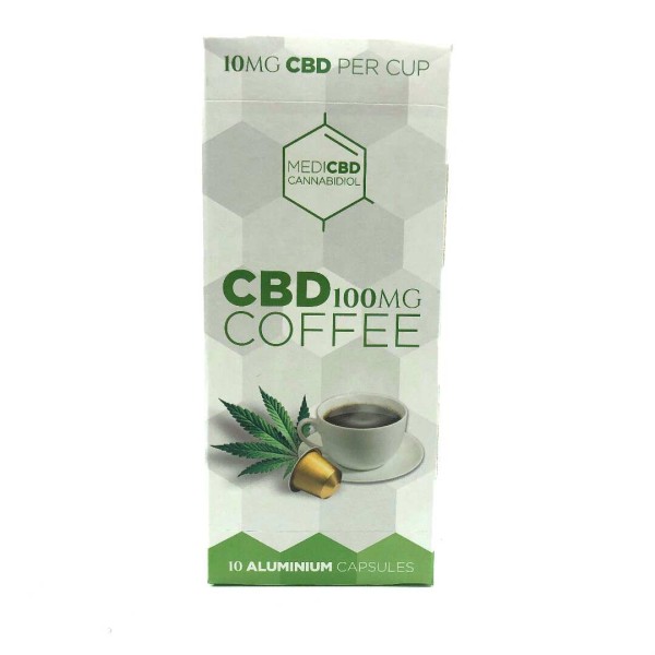 Café MediCBD au CBD 10 mg boîte de 10 capsules