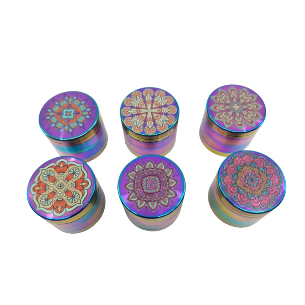 Grinders Zorr Multi couleurs 40mm (Modèle 3)