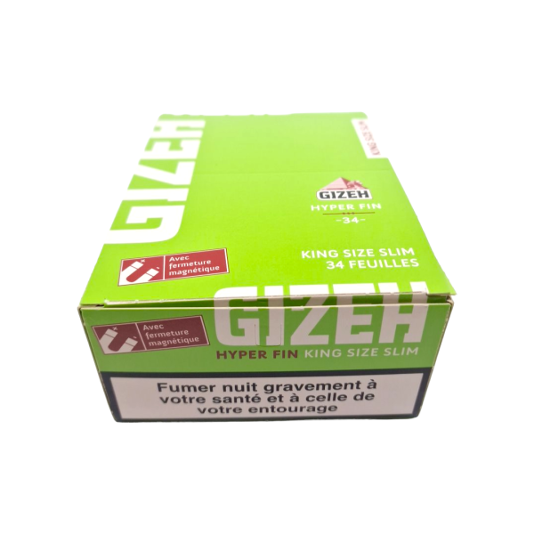 Carton de 50 Paquets de Feuilles à rouler GIZEH