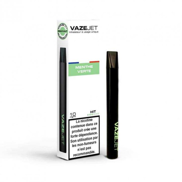 E-cigarette jetable VAZEJET Menthe Verte (20 mg)