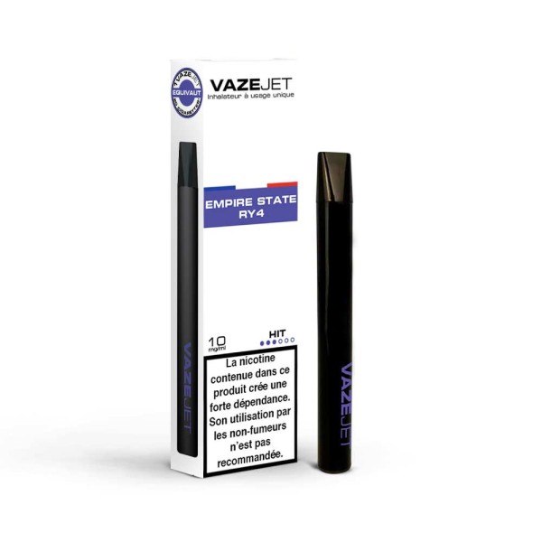 E-cigarette jetable VAZEJET Empire State RY4 (20 mg)