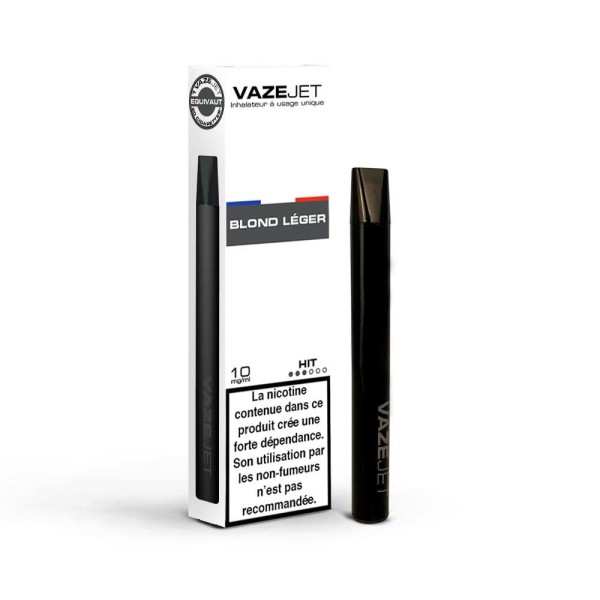 E-cigarette jetable VAZEJET Blond Léger (20 mg)