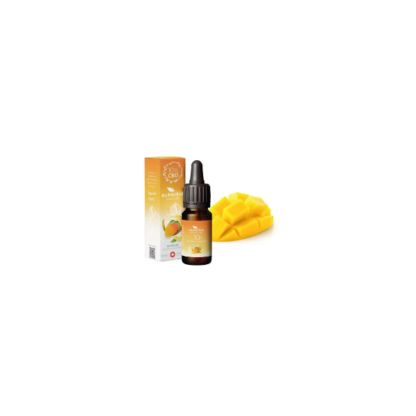 Huile de CBD 10% Alpaisia Parfum Mangue