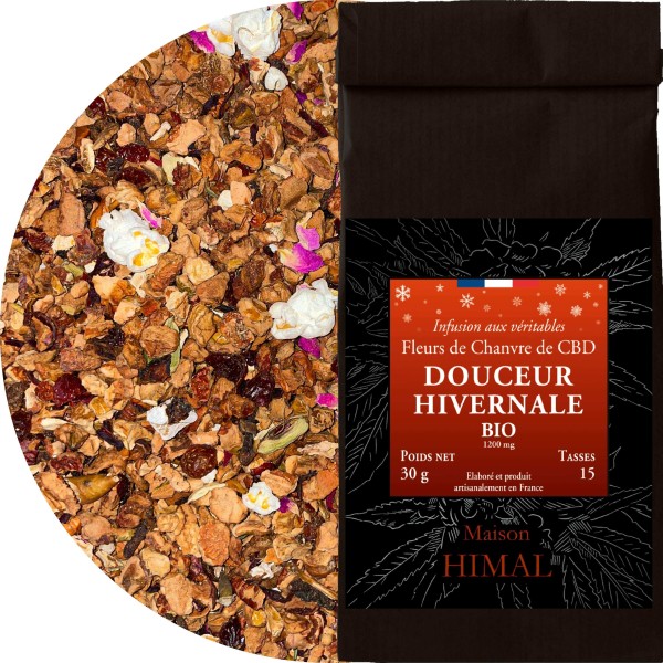 Infusion Chanvre CBD DOUCEUR HIVERNAL