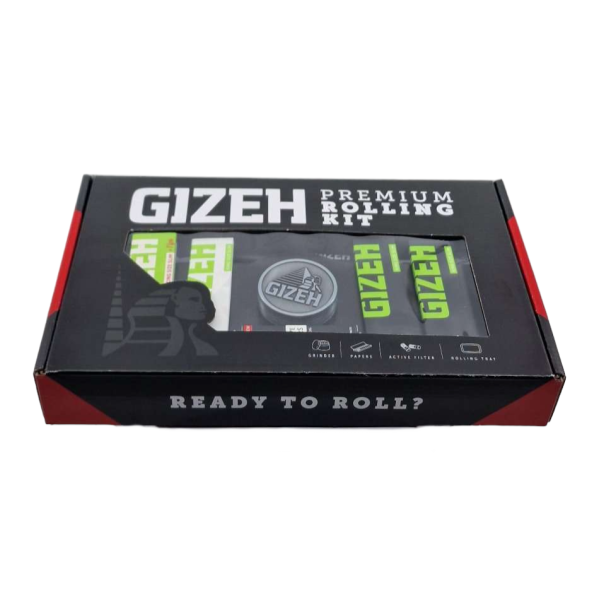 Kit Premium Rolling GIZEH (Noir)